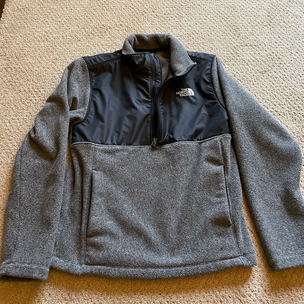The North Face pullover jacket for boys.